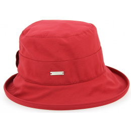 Chapeau Cloche de Pluie Simone Rouge- Seeberger