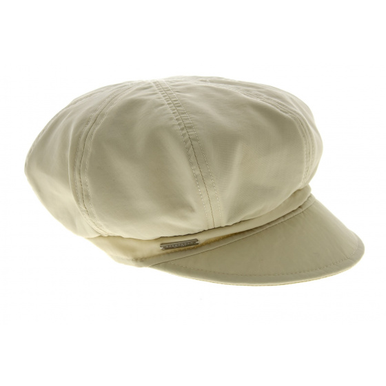 Casquette Gavroche Imperméable Ivoire- Seeberger