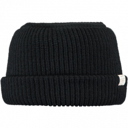 Black Acrylic Baldwing Short Beanie - Barts