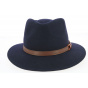 Fedora Jamer Hat Navy Felt Wool - Traclet