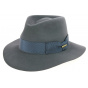 Chester Grey Fur Felt Fedora Hat - Traclet