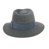 Chapeau Fedora Chester Feutre Poil Gris - Traclet Reference : 8159 | Chapellerie Traclet