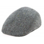 Grey Wool Brighton Domed Cap - Crambes