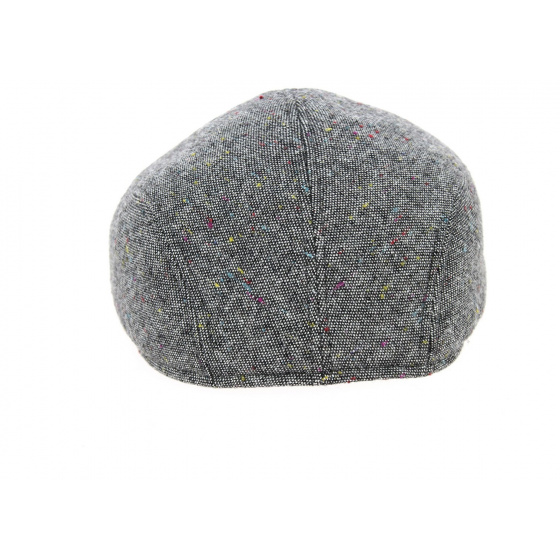 Grey Wool Brighton Domed Cap - Crambes