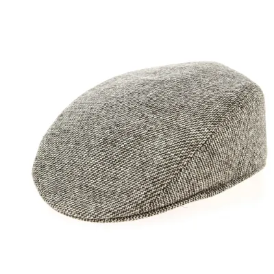 Norris Brown Wool Flat Cap - Crambes Reference: 7857 | Chapellerie Traclet