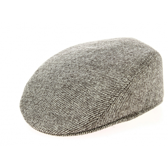 Norris Brown Wool Flat Cap - Crambes