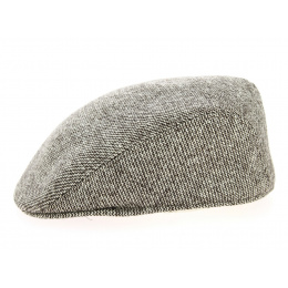 Casquette Plate Norris Laine Marron- Crambes