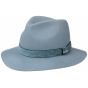Light Blue Wool & Camel Traveller Gardell Hat - Stetson