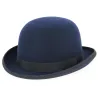Chapeau Melon Feutre Laine Bleu Marine-Traclet Reference : 9821 | Chapellerie Traclet