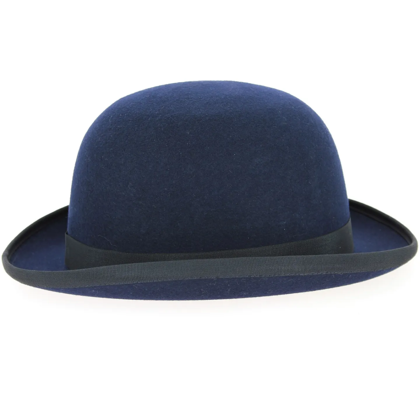 Chapeau Melon Feutre Laine Bleu Marine-Traclet Reference : 9821 | Chapellerie Traclet