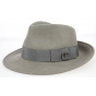 Pearl Wool Felt Fedora Hat - Traclet