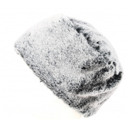Nanouk Grey Faux Fur Toque- Traclet