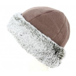 Toque Nayeli Fausse Fourrure Noisette - Mtm