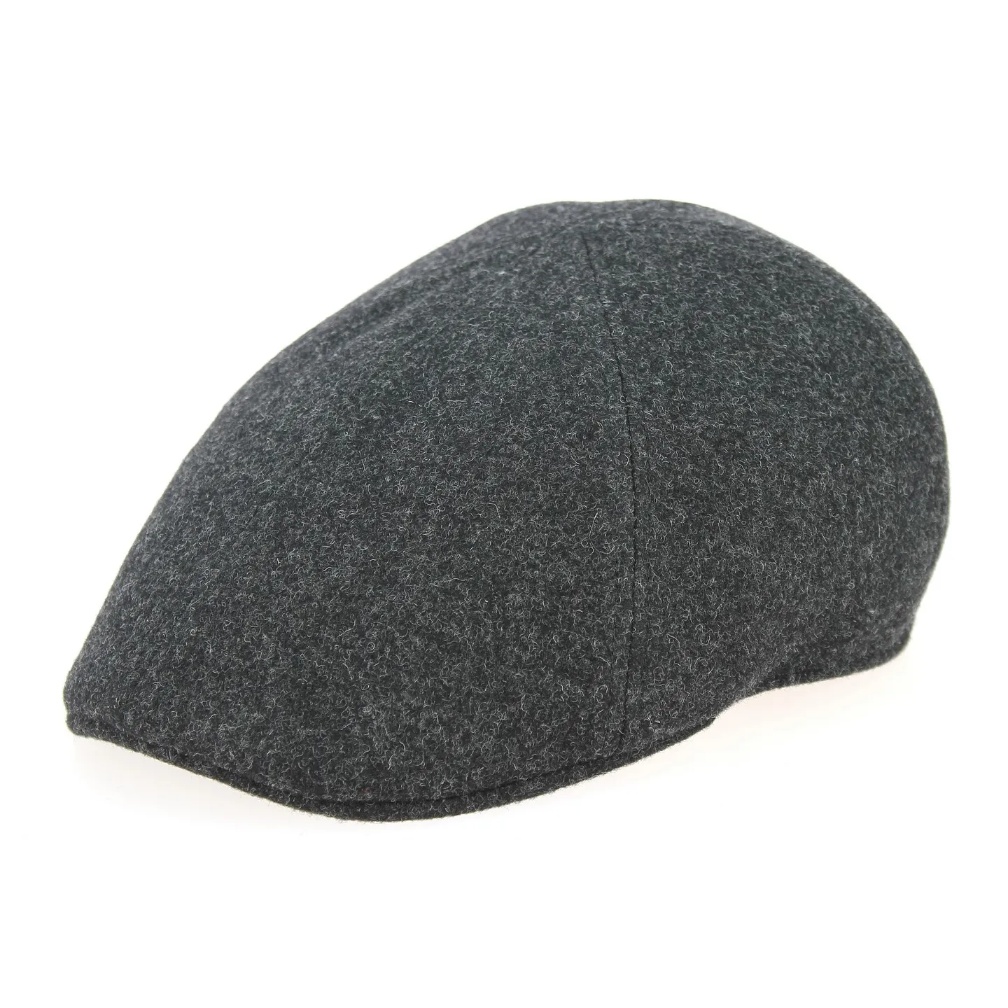 Anthracite Wool Duck Bill Gatsby Cap - Traclet Reference: 9838 | Traclet Hat Shop