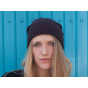 Black Cashmere Beanie - Traclet