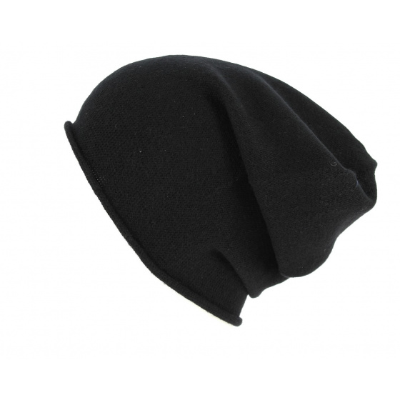 Bonnet Cachemire Noir - Traclet Bonnet Cachemire Noir - Traclet