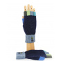 Traclet Multicolored Wool Angorina Fingerless Gloves