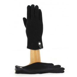 Seville Tactile Gloves Wool & Cashmere Black - Traclet