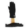 Seville Touchscreen Gloves Wool & Cashmere Black - Traclet) Reference: 1306 | Traclet Hat Shop