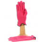 Seville Tactile Gloves Wool & Cashmere Begonia/Navy - Traclet