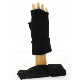 Gants Femme Acrylique & Nylon Bleu - Isotoner