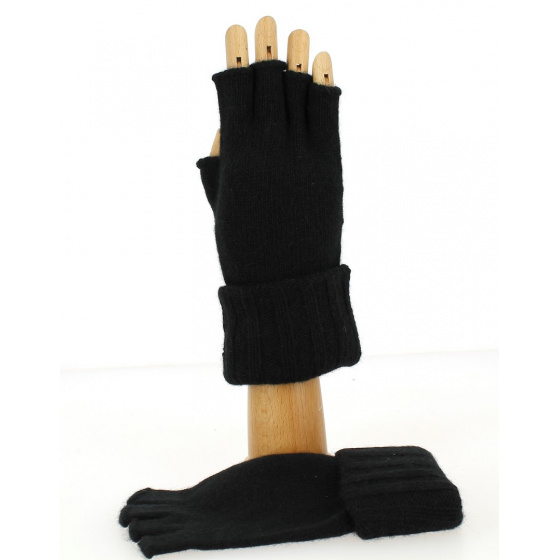 Women's Wool & Angora Mittens - Traclet