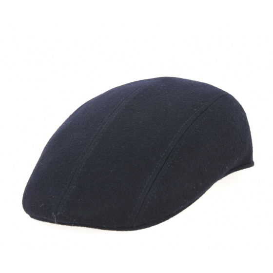 Stripe Navy Wool Camisole Cap- Traclet