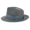Chapeau Fedora Malaga Feutre Laine Gris- Traclet Reference : 2077 | Chapellerie Traclet