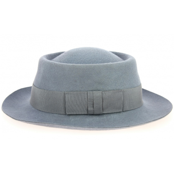 Light Grey Alsatian Gambler Hat - Traclet