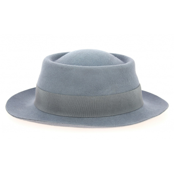 Chapeau Alsacien Forme Gambler Gris Clair- Traclet Chapeau Alsacien Forme Gambler Gris Clair- Traclet