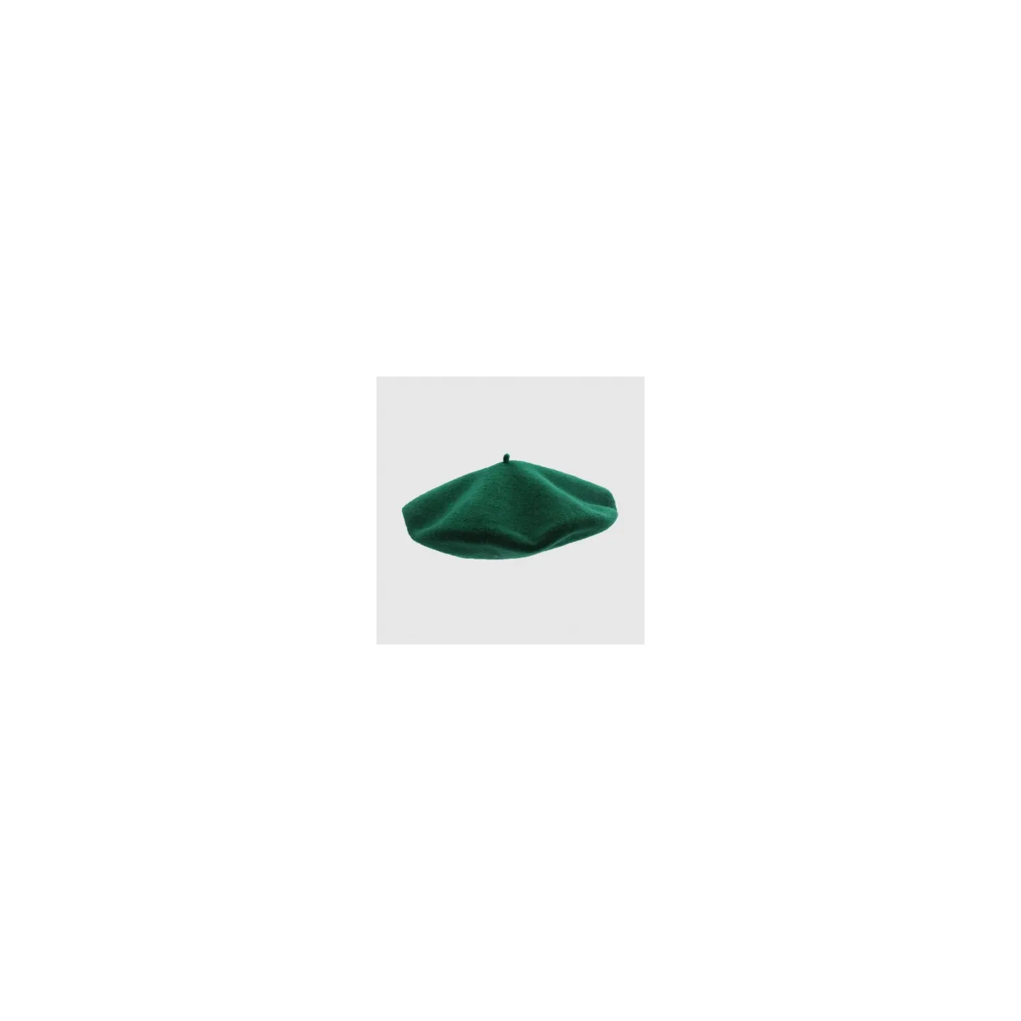 Béret Classique Vert- Le Béret Français Reference : 6082 | Chapellerie Traclet