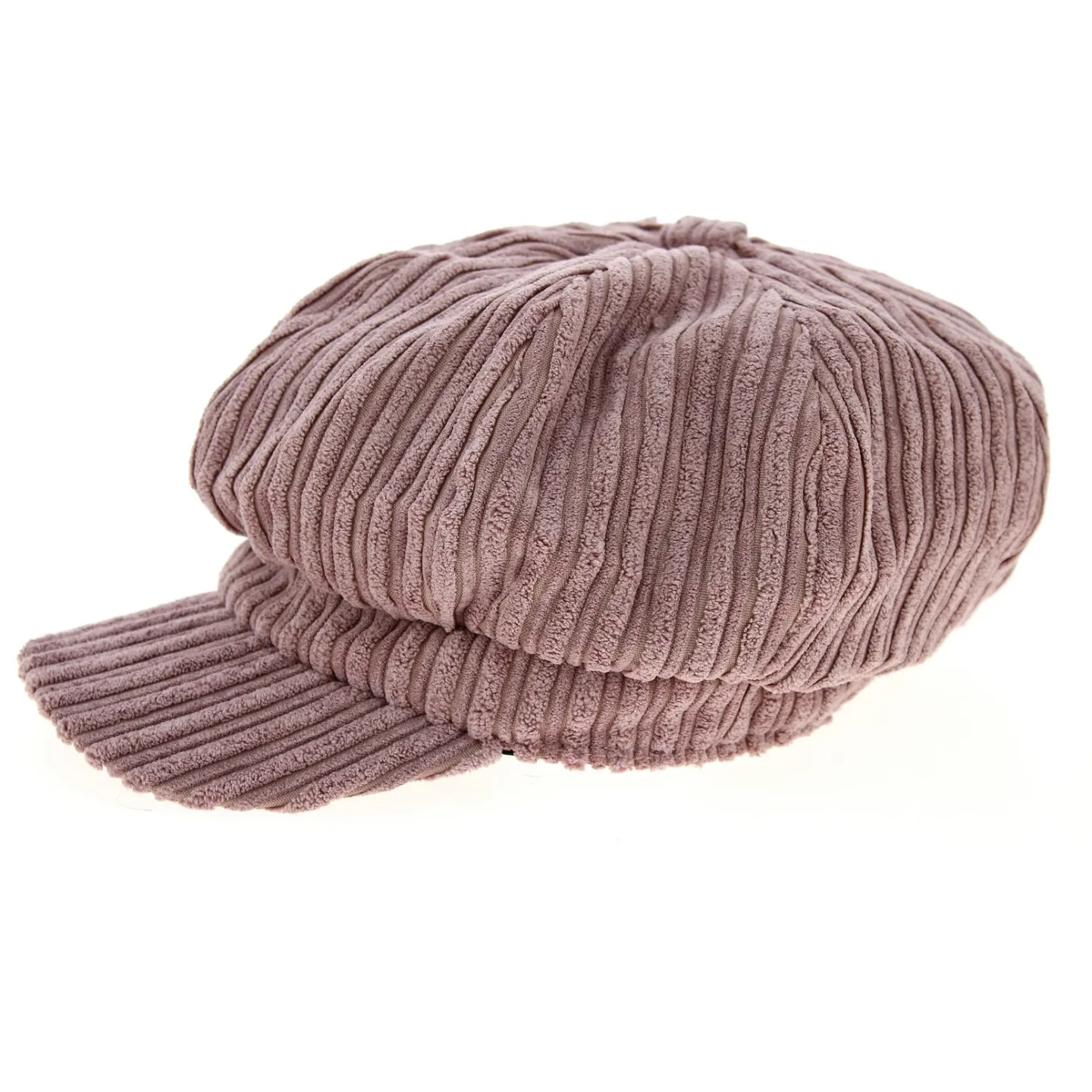 Casquette Gavroche Velours Rose Clair- Traclet Reference : 9871 | Chapellerie Traclet
