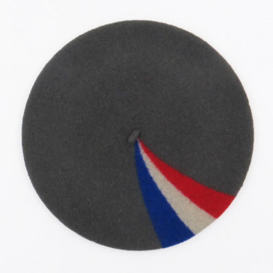 Béret Patriote Gris - Le Béret Français Béret Patriote Gris - Le Béret Français