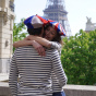 Blue White Red Trio Beret - Le Béret Français
