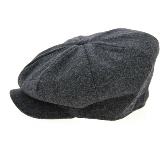 Casquette Irlandaise Newry Laine Anthracite- Traclet