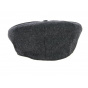 Casquette Irlandaise Newry Laine Anthracite- Traclet