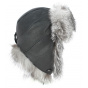 Verona Leather & Fox Fur Ushanka Hat - Traclet
