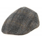 Brighton Domed Cap Harris Tweed Brown Wool - Crambes