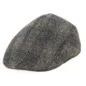 Brighton Domed Cap Harris Tweed Brown Wool - Crambes Reference: 2315 | Traclet Hat Shop
