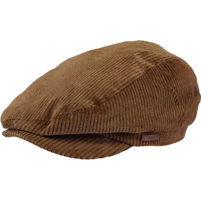Casquette Plate Oslo Coton Velours Café- Barts Reference : 3426 | Chapellerie Traclet
