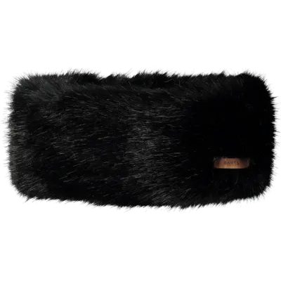 Bandeau Fausse Fourrure Noir- Barts  Reference : 1626 | Chapellerie Traclet