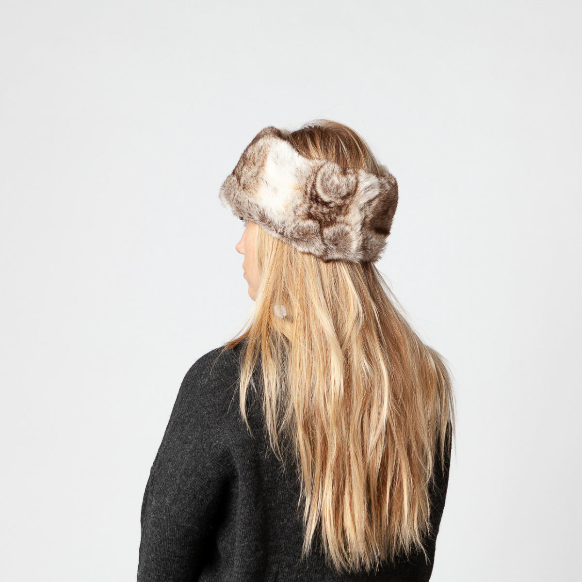 bandeau femme fourrure - fur head-band par Barts