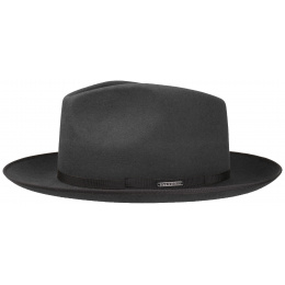 Fedora Bogart Grey Felt Stetson Hat