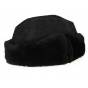 Black Cossack Sheepskin Toque / Hat - Traclet