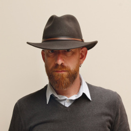Chapeau Traveller Mac Carthy Feutre Laine Marron - Traclet