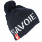 Navy Savoie Pom Pom Beanie - Le Drapo