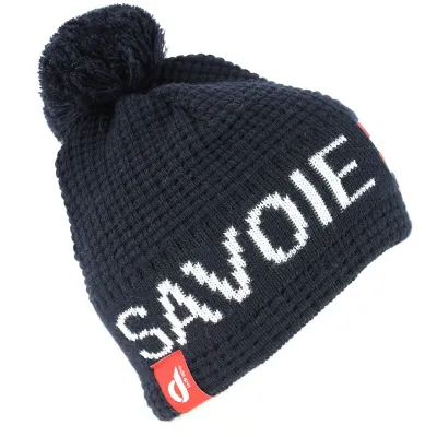 Bonnet à Pompon Savoie Marine - Le Drapo  Reference : 7415 | Chapellerie Traclet