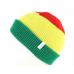 The Frena Rasta Beanie - Coal