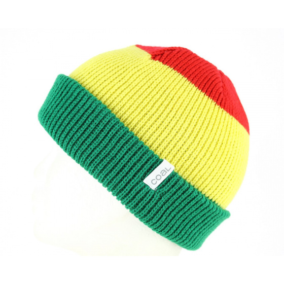 The Frena Rasta Beanie - Coal