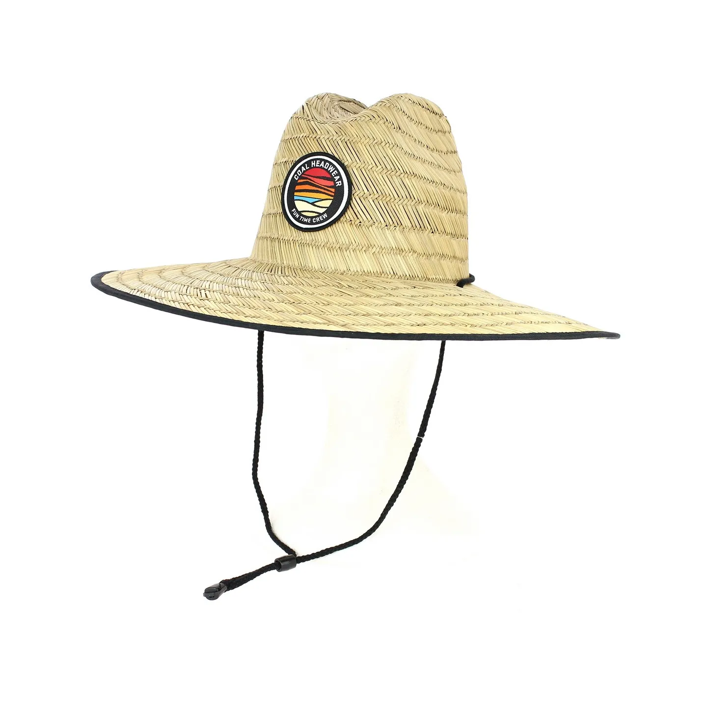 Chapeau Traveller Larges Bords The Finn Paille Naturel - Coal Reference : 3611 | Chapellerie Traclet